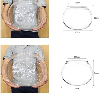 オメガ様オーダー専用ページ　アクリル金魚鉢フラワーアレンジ　大1 小4 Amazon | 金魚鉢 丸型金魚鉢 高プラスチック透明アクリル 観葉